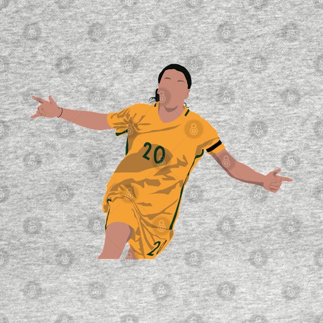 Sam Kerr Australia by Hevding